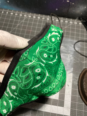 Green Bandana Mask