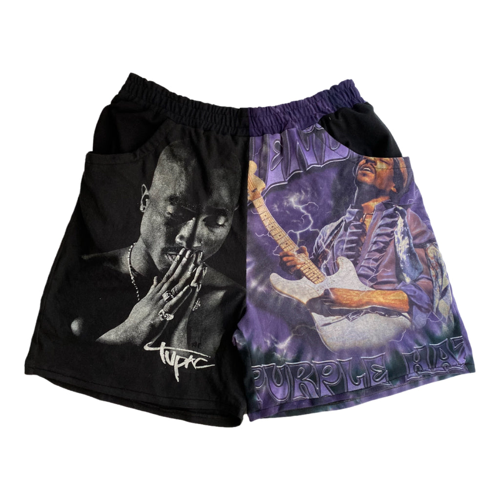 Vintage Tee shorts (Tupac& Jimmy)