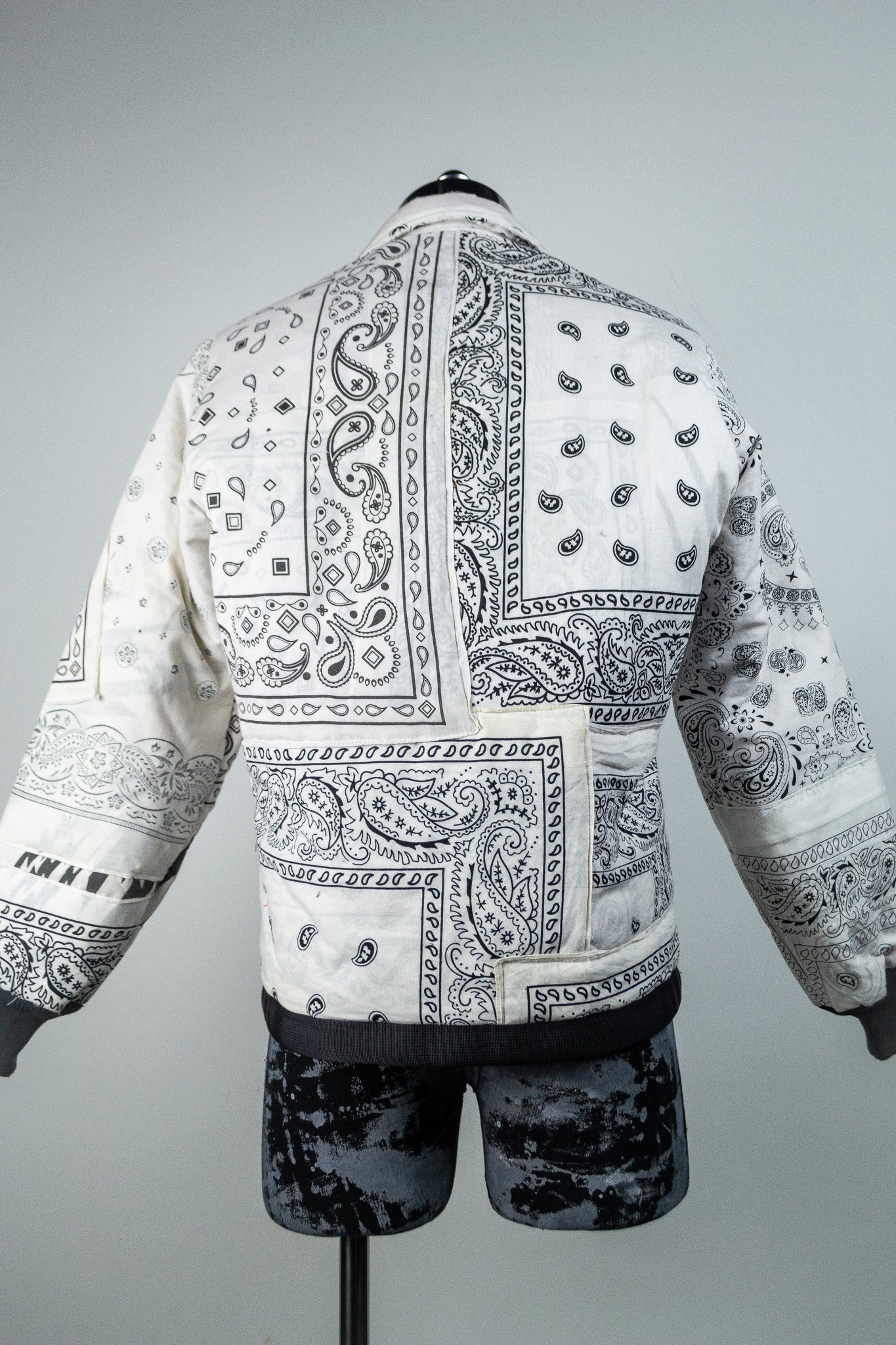 White Bandana jacket – PITBULLS ONLY